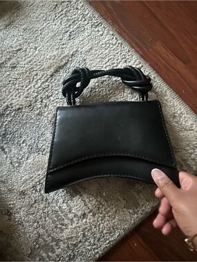 black mini bag